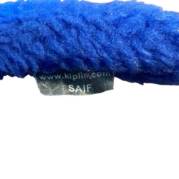 Kipling Keychain Slate Blue ANDY monkey gorilla bag charm SUCKS THUMB - Picture 3 of 9